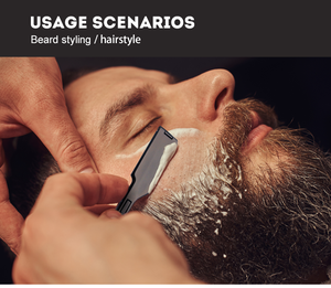 Rasoio a Mano Libera Professionale OEM Personalizzato per Uomo con <span class=keywords><strong>Lame</strong></span> di Ricambio per Salone - Product Image 2