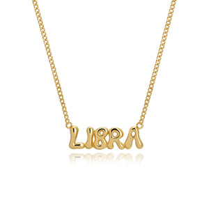 Trendy Sterbord Sieraden 18K Goud Pvd Roestvrij Staal Stereoscopische Dierenriem Hanger Ketting Voor Geschenken - Product Image 1