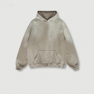 Otoño e invierno American Retro Spray Horses Sudadera con capucha lavada Sudadera con capucha suelta <span class=keywords><strong>para</strong></span> hombres Sudadera con capucha personalizada - Product Image 3