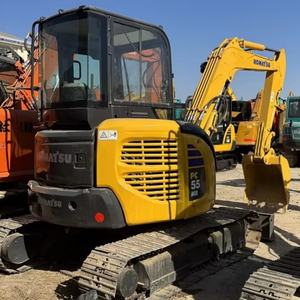 Excavatrice d'occasion de haute qualité Komatsu PC55 5,5 tonnes PC56 5,6 tonnes Mini-excavatrice d'occasion Moteur d'origine Excavatrice d'occasion avec EPA - Product Image 1