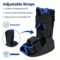Bottes de marche pédiatriques en plastique rigide de qualité médicale, antidérapantes, pour les traumatismes de la cheville, soins postopératoires