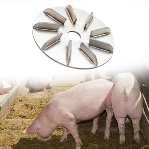 Raschietto di maiale con 9 ingranaggi lama di rasoio per la macellazione animale depilazione per il maiale macellaio di pollo e bestiame - Product Image 2