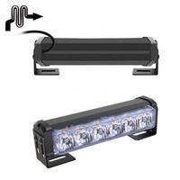 Lumière stroboscopique d'avertissement d'urgence pour véhicule, montage en surface, patrouille, voiture, camion, avant, lampe de calandre