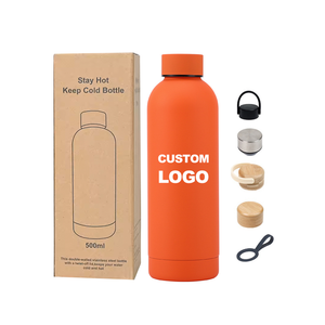 Logotipo de Color personalizado <span class=keywords><strong>1000ml</strong></span> reutilizable gimnasio deporte botellas de Metal de acero inoxidable frascos de vacío termo botella de agua potable - Product Image 1