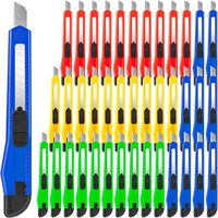 Cutter de bureau personnalisé en gros, emballage en vrac pour la promotion de marques d'entreprise, cadeaux promotionnels, approvisionnement direct usine à prix compétitif