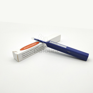 Outil de nettoyage de câble à fibre optique personnalisable One <span class=keywords><strong>Click</strong></span> 2,5 mm SC/ST/FC, stylo de nettoyage de fibre optique 1,25 mm <span class=keywords><strong>LC</strong></span>, logo gratuit - Product Image 2