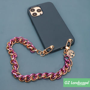 Kawaii Mushroom arcoíris flor pedante cadena corta <span class=keywords><strong>de</strong></span> Metal lindo teléfono correa <span class=keywords><strong>de</strong></span> mano Y2k encantos <span class=keywords><strong>de</strong></span> teléfono para fundas <span class=keywords><strong>de</strong></span> teléfono - Product Image 3