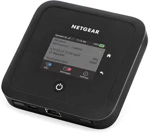 Roteador 5G Wi-Fi para celular portátil sem fio 5G Netgear M5 MR5200 5G com slot para cartão Sim