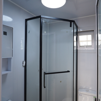 Maison conteneur économique, personnalisée, compacte, pliable, extensible, écologique, mobile, certifiée CE, garantie 1 an, pour salle de sport