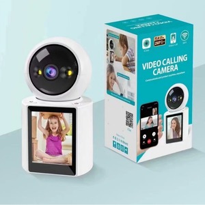 Caméra interactive avec écran Full HD 1080p, appels vidéo, Wi-Fi, dispositif de sécurité domestique intelligent, montage sur bureau - Product Image 2