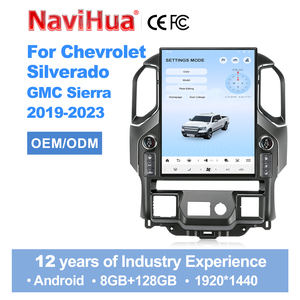 Radio Estéreo para Auto Navihua con Android, Pantalla Vertical de 15.6 Pulgadas, Navegación GPS, Sistema de Audio para Chevrolet Silverado/GMC Sierra 2019-2023 - Product Image 2