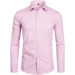 Camisa informal de manga larga para hombre, ropa Formal de negocios, a la moda - Product Image 4