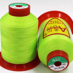 420D/3 alta resistencia 0,5mm fuerte seda <span class=keywords><strong>Ray</strong></span> filamento 3 alta tenacidad poliéster hilo costura cuero zapatos mano mercerizado - Product Image 4