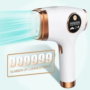 Professional Permanent Hair Laser Removal Beauty Machine Mini Handy Ice Cooling IPL Laser Hair Removal for Men Women
