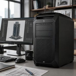 Estación de Trabajo Gráfica de Alto Rendimiento HPS Z8G5, Computadora de Escritorio para Aprendizaje Profundo, Personalización del Host, 4410Y, 32G, 1T, A400-4G, 12-C - Product Image 1