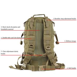 Best Selling 45L Survival <b>Back</b> <b>Pack</b> Large Capacity Hiking Outdoor Sports 2023 Tactical Laptop Backpack - Product Image 3