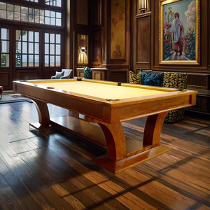 Table de <span class=keywords><strong>billard</strong></span> de luxe en ardoise de style américain de 7/<span class=keywords><strong>8</strong></span>/9ft <span class=keywords><strong>billard</strong></span> intérieur à usage domestique avec tennis de table en option, accessoires gratuits inclus - Product Image 3