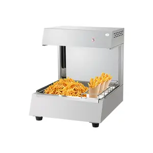 Hochwertige professionelle Theke-Top-Chips-Arbeiterwärmermaschine gewerbe Chips-Fritten Arbeitwärmer Station Restaurants