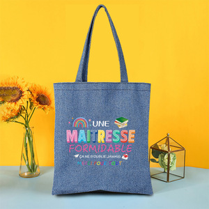 Джинсовая сумка через плечо с принтом - Product Image 4