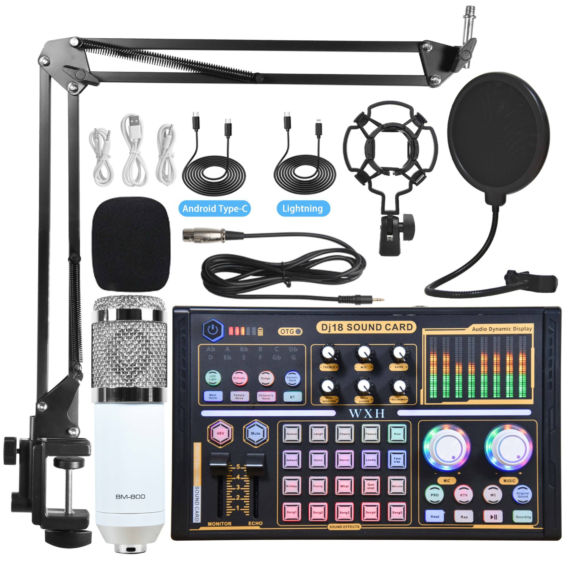 White Silver B800+DJ18 set