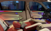 Éclairage d'ambiance arc-en-ciel 64 couleurs pour Mercedes-Benz Classe E 2010-2015 W212, accessoires de garniture de lampe d'ambiance intérieure de voiture