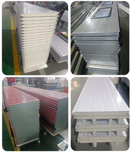 モダンな白いスチールと木製ガラスのセクショナルガレージドア 16x7/16x8 電動サイドオープニング 防犯仕様 ヴィラ用 - Product Image 4