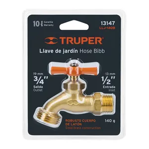 MASTER 120 Chiave per Tubi, Ottone 140g, 1/2", Confezione Blister, TRUPER - Product Image 2