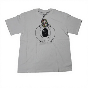 Camiseta Alxin 100% Algodón Tejido, Estampado de Dibujos Animados, Estilo Hip Hop Urbano para Hombre, 240g, DTG, Anti-Pilling - Product Image 2