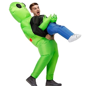 Popular Halloween Cosplay fiesta suministro <span class=keywords><strong>carnaval</strong></span> ropa adulto <span class=keywords><strong>Alien</strong></span> llevando personas disfraz inflable - Product Image 2