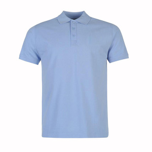 Polos de Manga Corta para <span class=keywords><strong>Hombre</strong></span> de Alta Calidad, 220GSM, 100% Algodón Pique, Lisos, Teñidos, Antiarrugas, Cómodos, Bordados OEM - Product Image 2