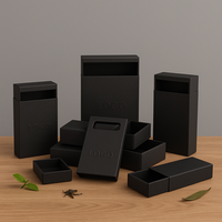 Cajas de Regalo de Cartón Ecológicas OEM para Empaque de Cosméticos, Laminación Mate, Tipo de Forro de Esponja con Relieve para Empaque de Joyería