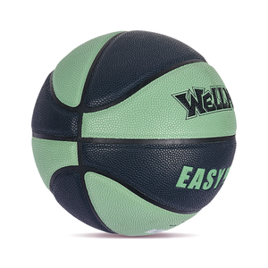 Ballon de basketball en PU pour hommes/femmes, entraînement, design personnalisé, taille 7, 600-630g, écologique, logo <span class=keywords><strong>et</strong></span> couleur personnalisables, WELLMAN - Product Image 5