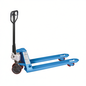 Transpaleta Manual Fervi con Capacidad de 2000 kg, Montacargas Industrial de Perfil Bajo, Equipo de Almacén de Operación Manual - Product Image 2