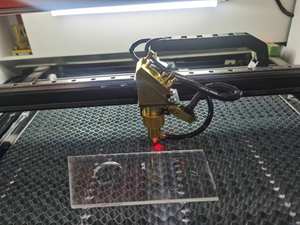 M2 3050 4040 50 Вт 4060 лазерный гравер по дереву CO2 машина для резки акрила для резины, фанеры, камень, кристалл, акрил, дерево 40 Вт - Product Image 5