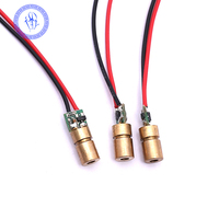 Module Laser à tête Laser rouge, Mini 650nm, 5mW, 6mm, 3V, livraison gratuite en chine
