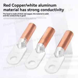 DLTクイックコネクタケーブル圧着および銅アルミニウム接続遷移用ソフトワイヤエンドツーエンド端子 - Product Image 2