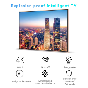 تلفزيون ذكي فائق المتانة مقاس 55 بوصة مضاد للانفجار بدقة 4K UHD مع لوحة BOE A+ للنوادي الليلية الفاخرة، يعمل بنظام أندرويد 11.0 مع ذاكرة وصول عشوائي 4 جيجابايت وذاكرة تخزين 32 جيجابايت وتصميم هيكل معدني - Product Image 2