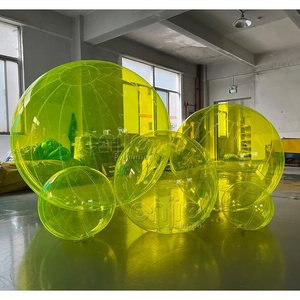Boule <span class=keywords><strong>gonflable</strong></span> transparente en PVC de 5 pieds, boule flottante pour <span class=keywords><strong>piscine</strong></span>, ballons géants transparents - Product Image 6