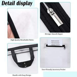 Wholesale Custom logo Suit Bag Non Woven <b>Dress</b> <b>Cover</b> Foldable Suit <b>Cover</b> Garment Bag for Wedding <b>Dress</b> - Product Image 5