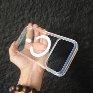 Funda Magnética Transparente de Acrílico para iPhone 17/16 Pro, 15, 17 Air, Anti-caídas, Superventas - Product Image 5