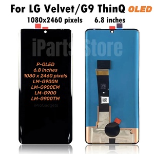 Écran <span class=keywords><strong>OLED</strong></span> de remplacement IParts pour LG Velvet 5G <span class=keywords><strong>G9</strong></span> LM-G900 LM-G900N G900EM G900TM LMG910EMW pour <span class=keywords><strong>G9</strong></span> ThinQ G910 Écran tactile OEM - Product Image 3