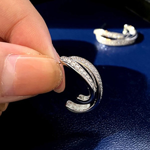 Orecchini a Perno con Linee Irregolari, Gioielli Eleganti e Chic per Donne, per Ufficio, Uso Quotidiano, Feste, Regalo - Product Image 6