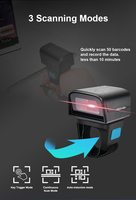 Bague connectée sans fil JR-Z01 pour scanner de codes-barres 2D avec capteur CIS et interface USB – En stock