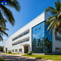 Edificio de Acero Prefabricado a Prueba de Terremotos, Sistema de Almacenamiento en Naves Industriales de Acero