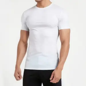 Spor forması kumaş T-shirt Slim Fit T Shirt toptan çin üretici tek parça T Shirt