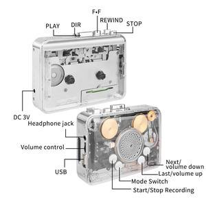 Haute qualité personnalisé Transparent classique stéréo <span class=keywords><strong>HiFi</strong></span> haut-parleur bande nouveauté MP3 convertisseur <span class=keywords><strong>Audio</strong></span> <span class=keywords><strong>Cassette</strong></span> lecteur baladeur - Product Image 5