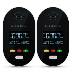 Monóxido de carbono Detector & Detector De Gás Natural, 4 em 1 Plug in Gás & CO Detector, Natural/Propano/Metano Leak Alarm Detector - Product Image 5