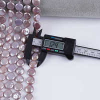 Perles d'eau douce violettes naturelles de qualité 3A 12-13mm en gros pour la fabrication de bijoux