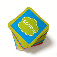 Fabrication OEM de cartes flash personnalisées pour enfants, éducatives, avec certificats FSC/ICTI