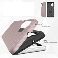 2in1 Net Hybrid Slim Armor TPU PC Phone Case pour Samsung Galaxy A32 A33 A53 A35 A34 A54 S25 S24 5G Armor Rugged Case